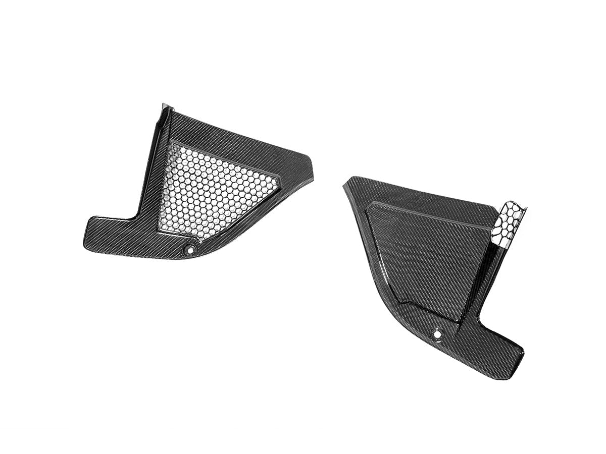 AutoTecknic Dry Carbon Engine Cowl Panel Trim Set - F95 X5M | F96 X6M-Engine-Silicon Valley Bimmer