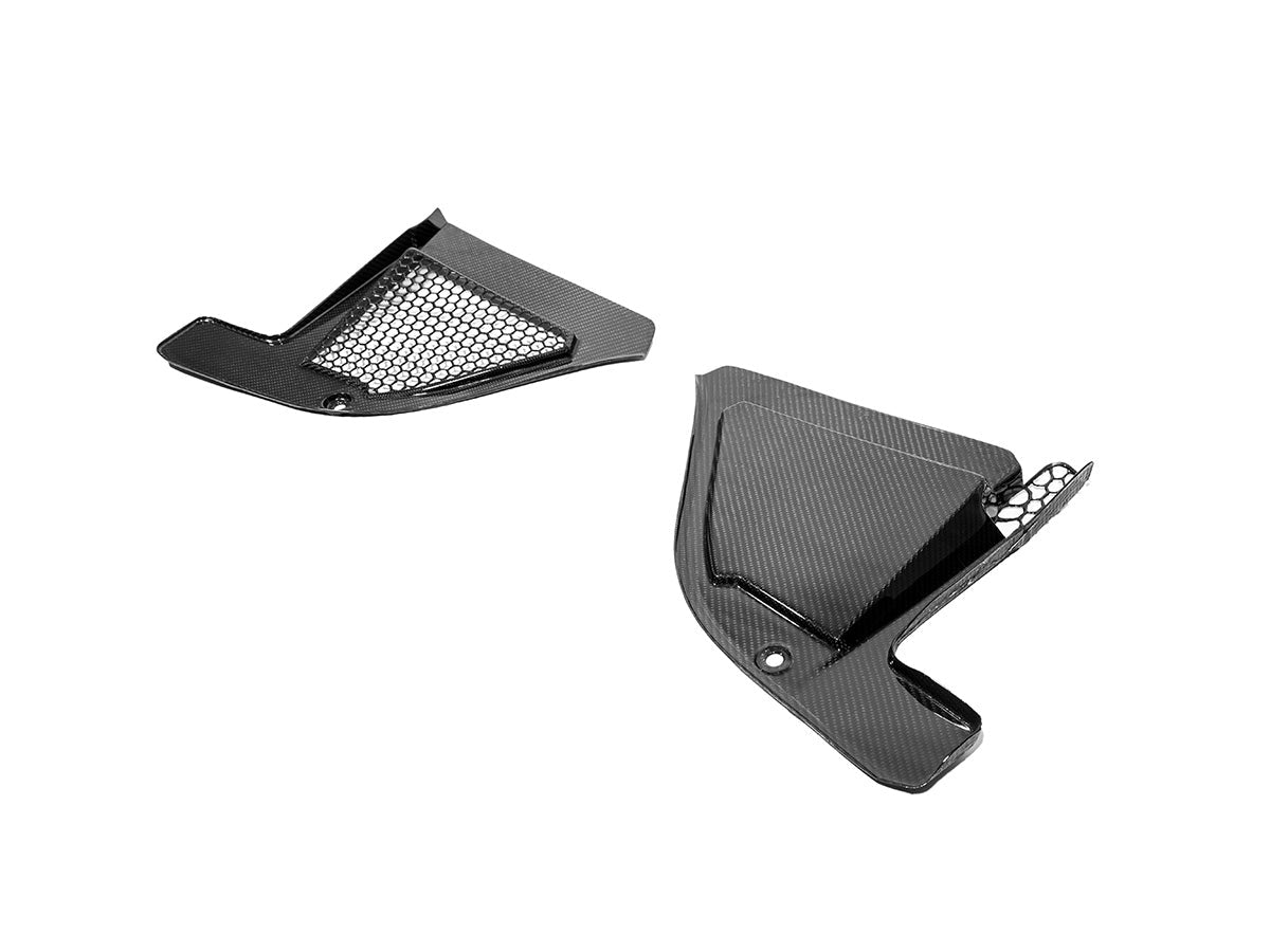 AutoTecknic Dry Carbon Engine Cowl Panel Trim Set - F95 X5M | F96 X6M-Engine-Silicon Valley Bimmer