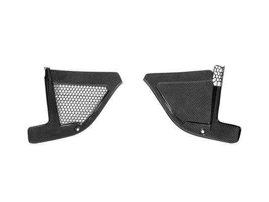 AutoTecknic Dry Carbon Engine Cowl Panel Trim Set - F95 X5M | F96 X6M-Engine-Silicon Valley Bimmer