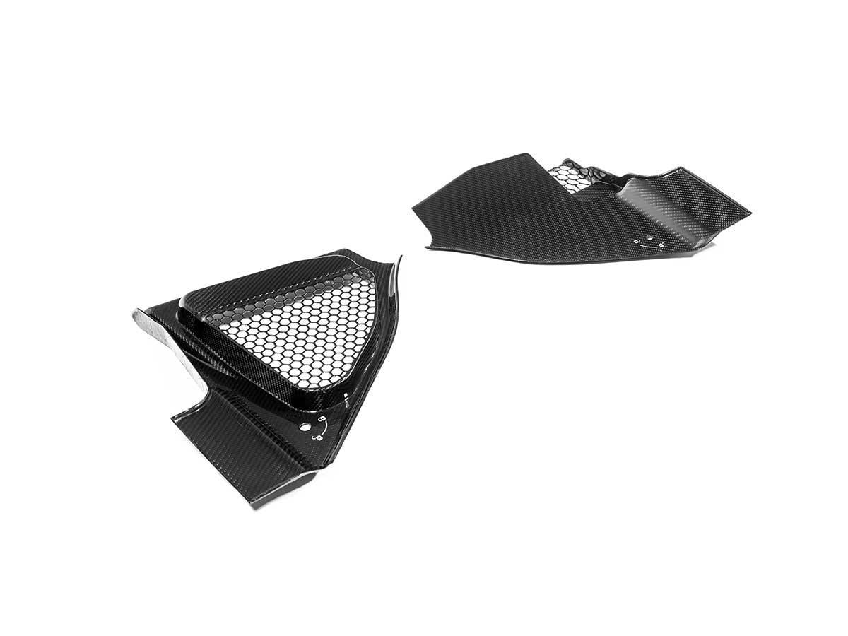 AutoTecknic Dry Carbon Engine Cowl Panel Trim Set - F97 X3M | F98 X4M-Exterior-Silicon Valley Bimmer