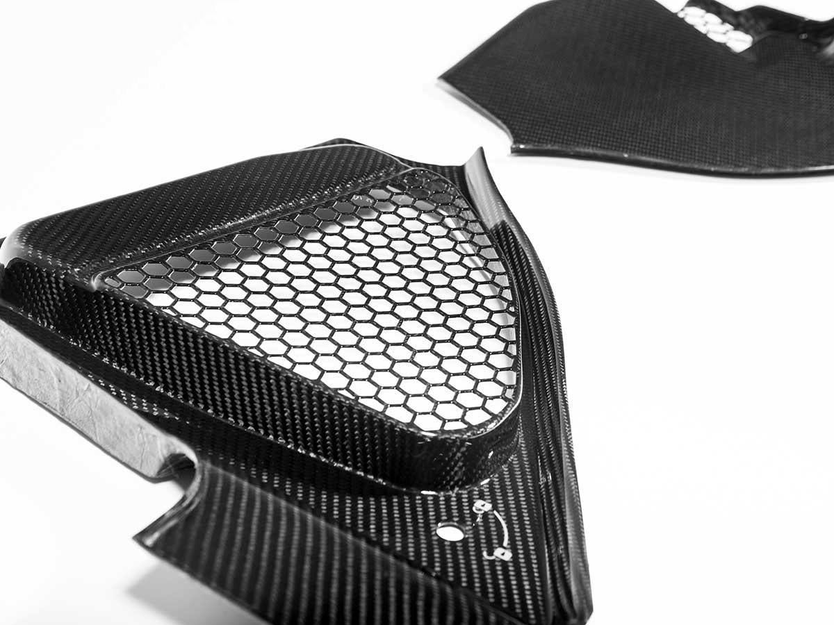 AutoTecknic Dry Carbon Engine Cowl Panel Trim Set - F97 X3M | F98 X4M-Exterior-Silicon Valley Bimmer