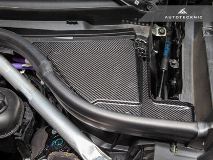 AutoTecknic Dry Carbon Engine Cowl Panel Trim Set - G09 XM-Engine-Silicon Valley Bimmer