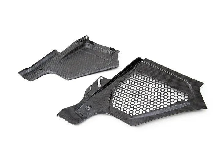 AutoTecknic Dry Carbon Engine Cowl Panel Trim Set G8X M2 M3 M4-Exterior-Silicon Valley Bimmer