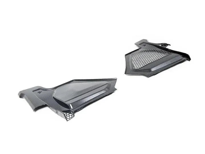 AutoTecknic Dry Carbon Engine Cowl Panel Trim Set G8X M2 M3 M4-Exterior-Silicon Valley Bimmer