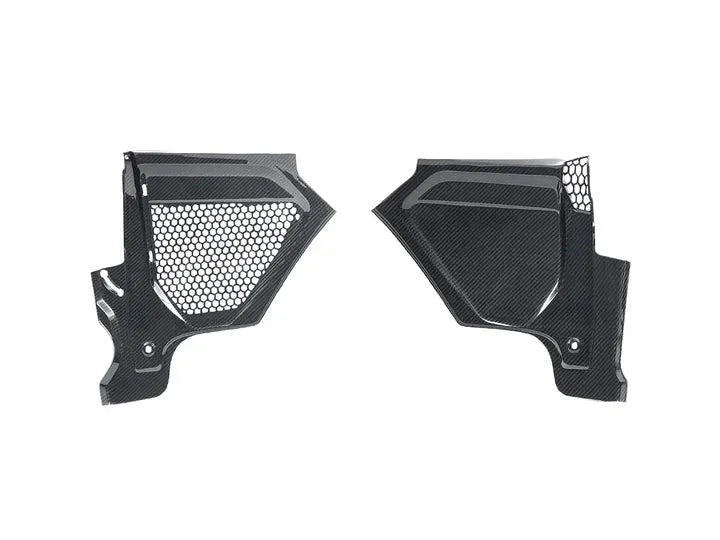 AutoTecknic Dry Carbon Engine Cowl Panel Trim Set G8X M2 M3 M4-Exterior-Silicon Valley Bimmer