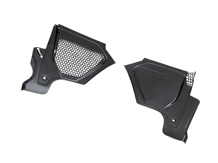 AutoTecknic Dry Carbon Engine Cowl Panel Trim Set G8X M2 M3 M4-Exterior-Silicon Valley Bimmer