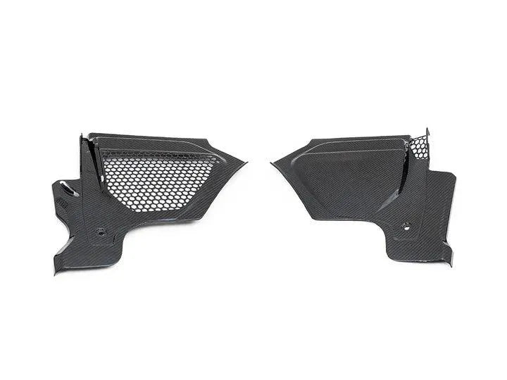 AutoTecknic Dry Carbon Engine Cowl Panel Trim Set G8X M2 M3 M4-Exterior-Silicon Valley Bimmer