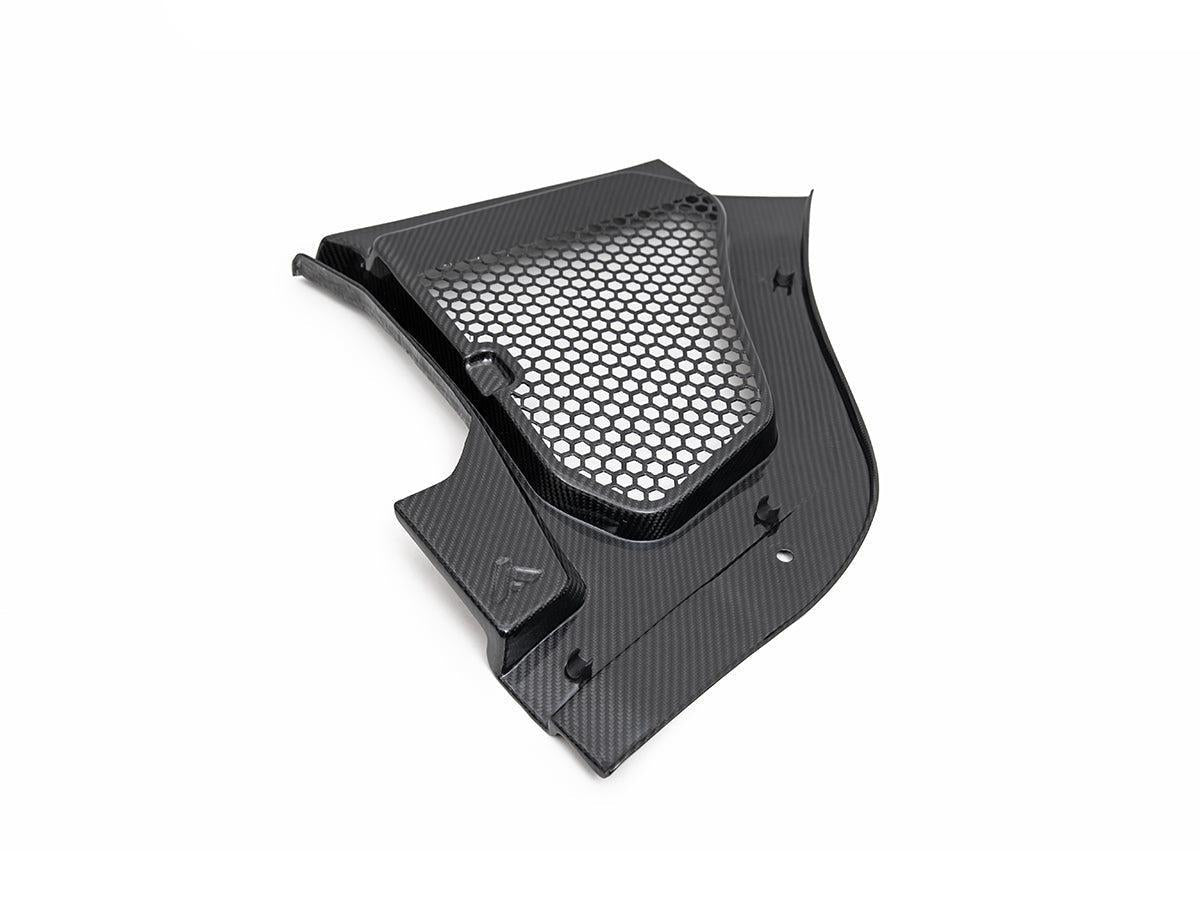 AutoTecknic Dry Carbon Engine Cowl Panel Trim Set - G90/ G99 M5-Exterior-Silicon Valley Bimmer