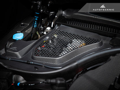 AutoTecknic Dry Carbon Engine Cowl Panel Trim Set - G90/ G99 M5-Exterior-Silicon Valley Bimmer