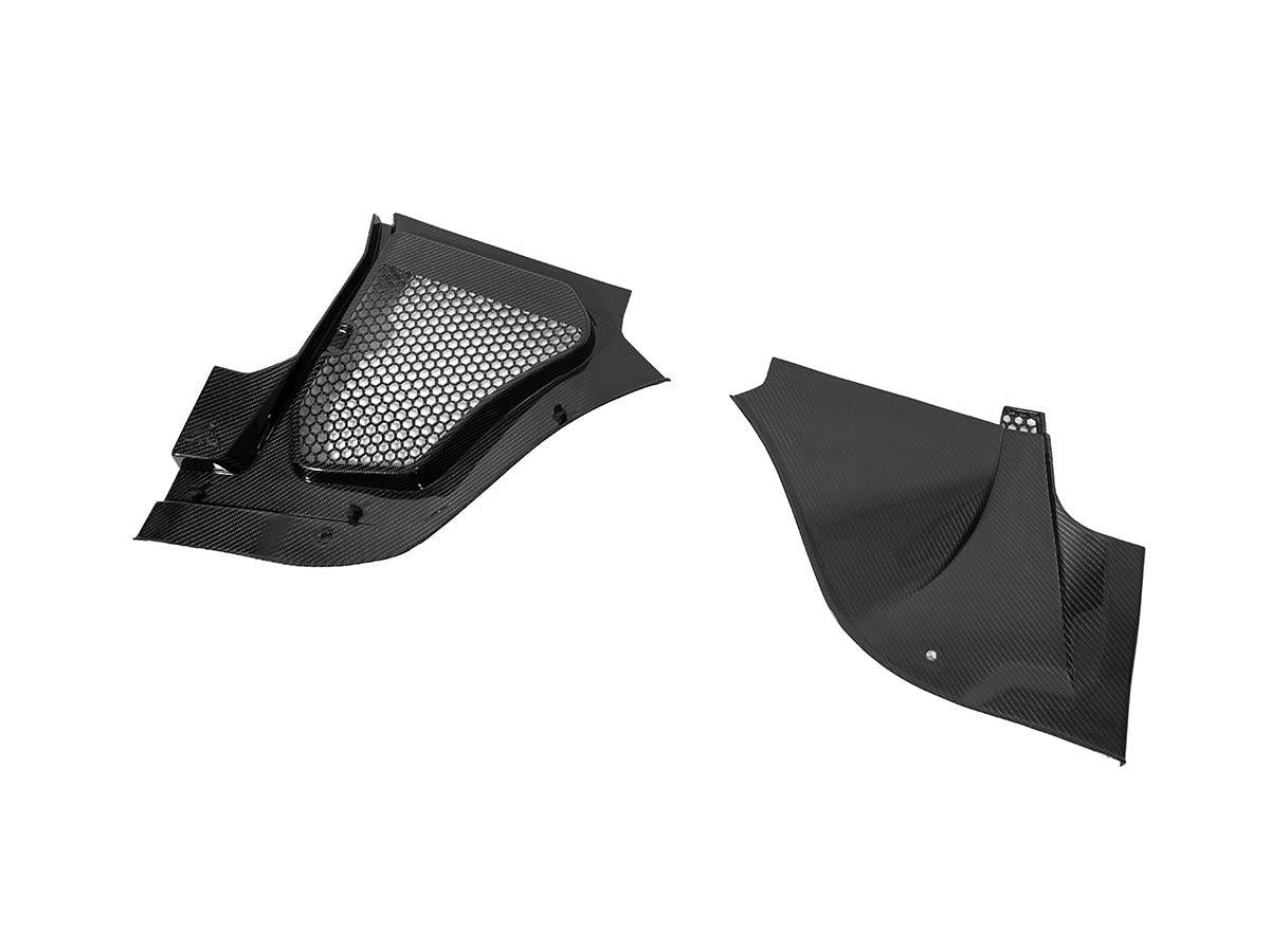 AutoTecknic Dry Carbon Engine Cowl Panel Trim Set - G90/ G99 M5-Exterior-Silicon Valley Bimmer
