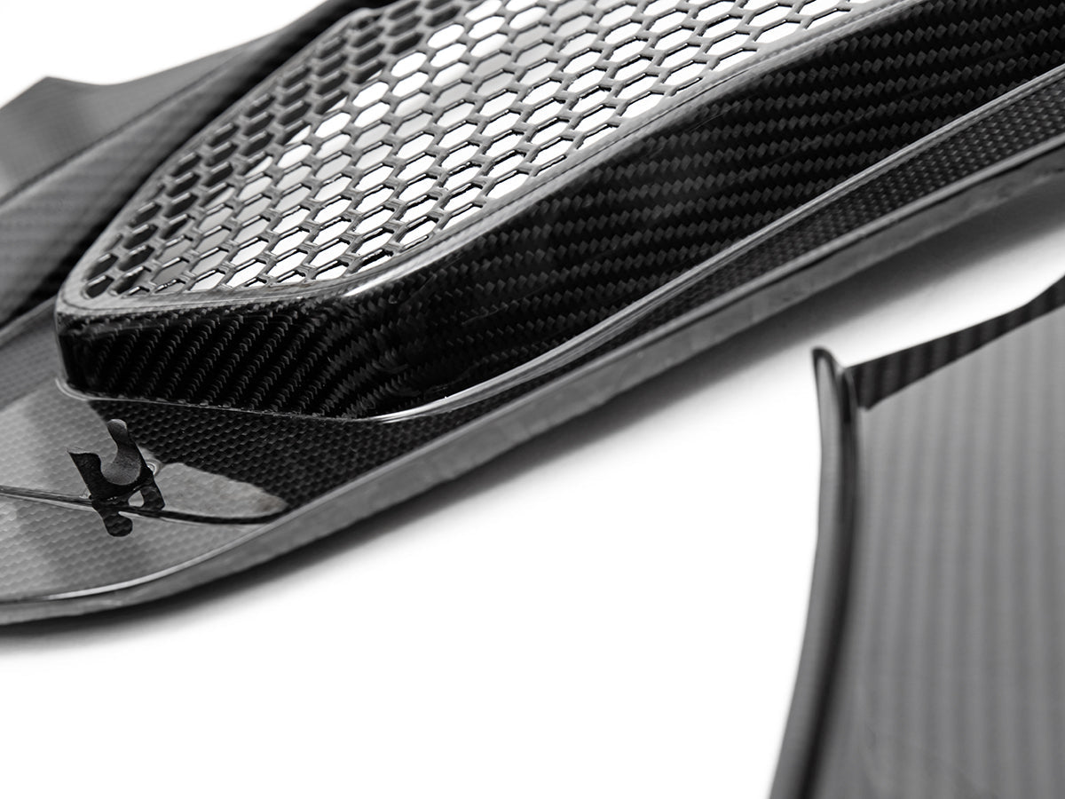 AutoTecknic Dry Carbon Engine Cowl Panel Trim Set - G90/ G99 M5-Exterior-Silicon Valley Bimmer