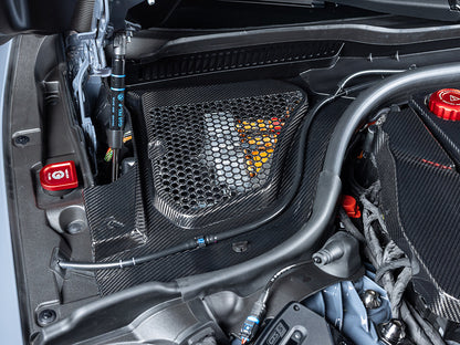 AutoTecknic Dry Carbon Engine Cowl Panel Trim Set - G90/ G99 M5-Exterior-Silicon Valley Bimmer