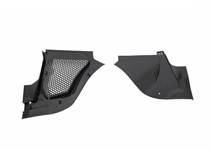 AutoTecknic Dry Carbon Engine Cowl Panel Trim Set - G90/ G99 M5-Exterior-Silicon Valley Bimmer