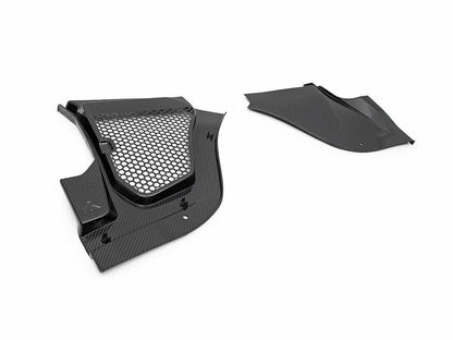 AutoTecknic Dry Carbon Engine Cowl Panel Trim Set - G90/ G99 M5-Exterior-Silicon Valley Bimmer