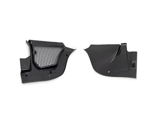 AutoTecknic Dry Carbon Engine Cowl Panel Trim Set - G90/ G99 M5-Exterior-Silicon Valley Bimmer