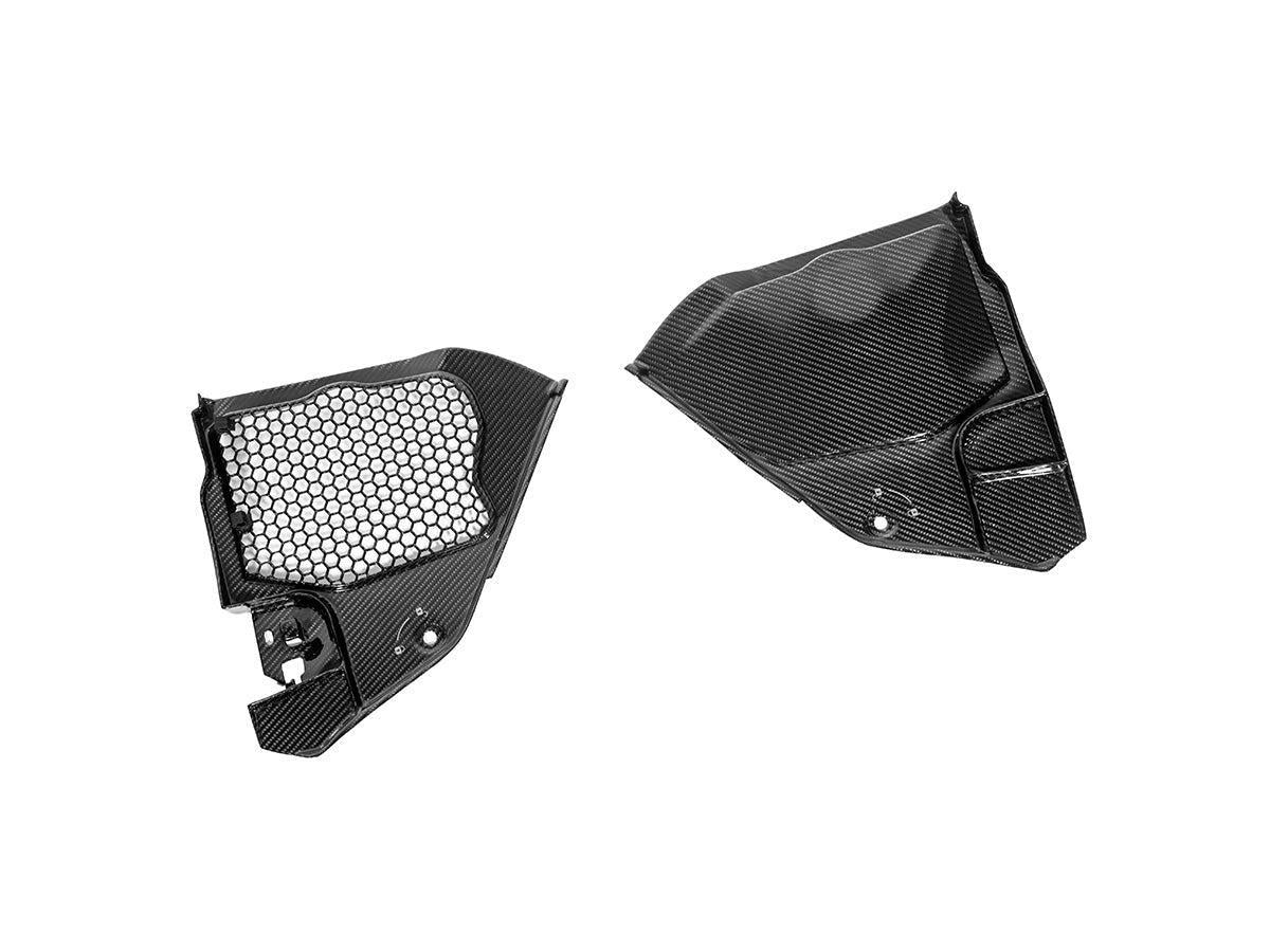AutoTecknic Dry Carbon Engine Cowl Panel Trim Set - Toyota A90 Supra 2020-Up-Engine-Silicon Valley Bimmer