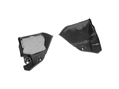 AutoTecknic Dry Carbon Engine Cowl Panel Trim Set - Toyota A90 Supra 2020-Up-Engine-Silicon Valley Bimmer