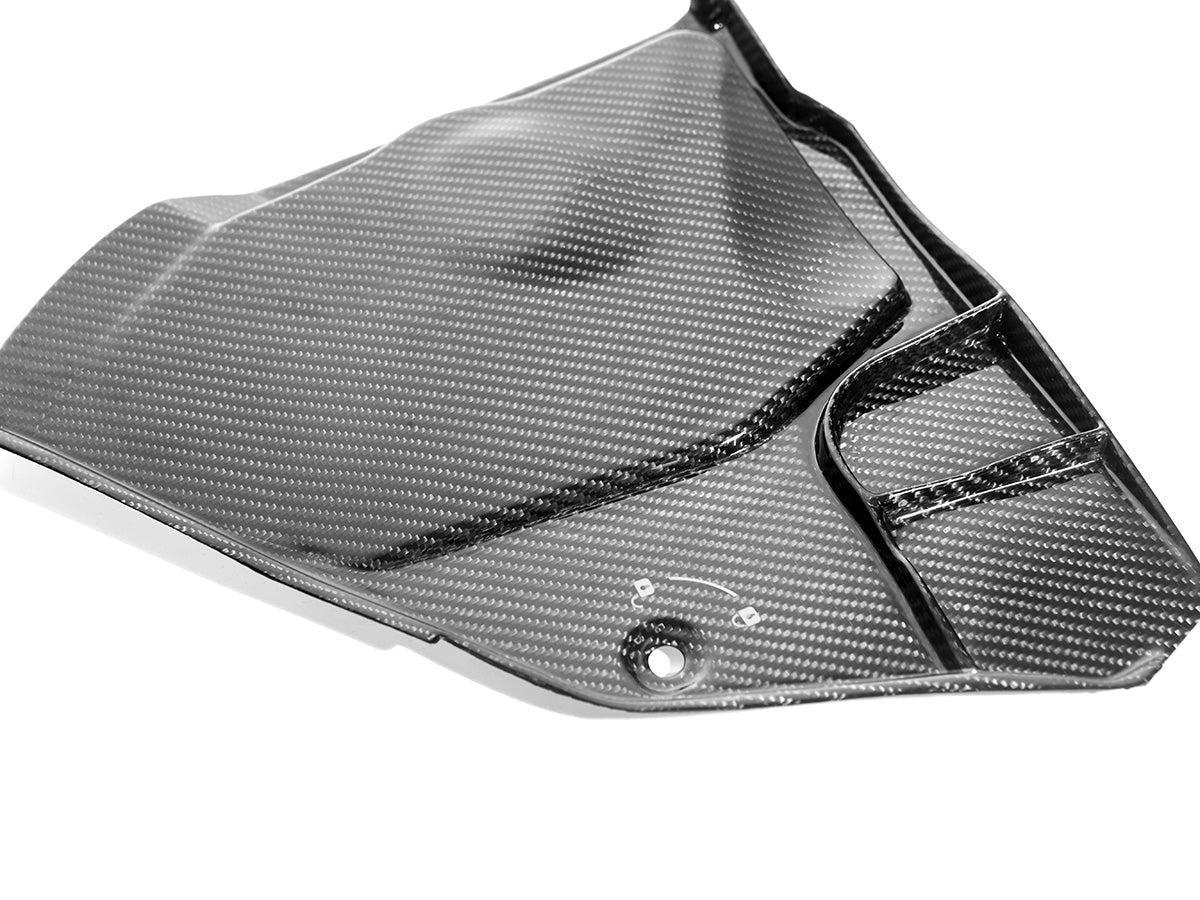 AutoTecknic Dry Carbon Engine Cowl Panel Trim Set - Toyota A90 Supra 2020-Up-Engine-Silicon Valley Bimmer
