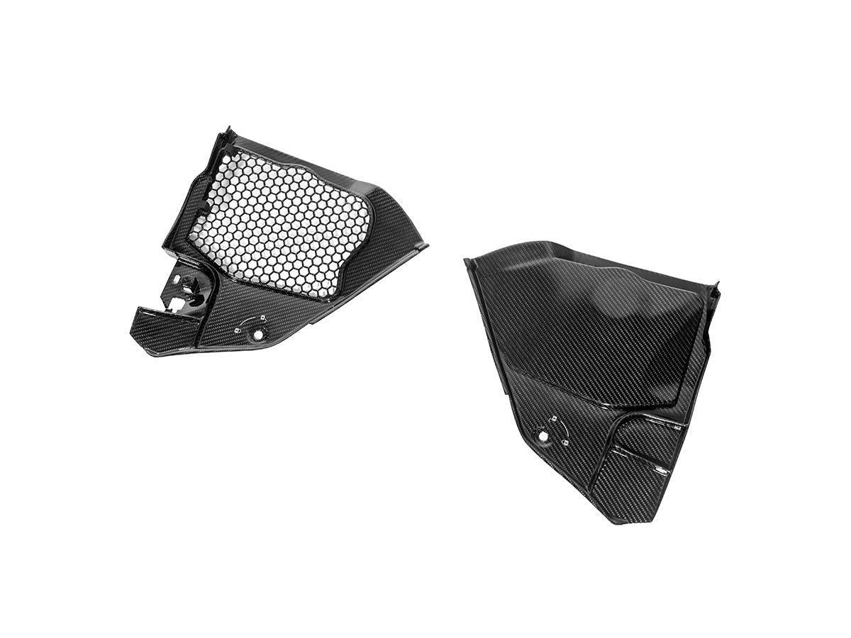 AutoTecknic Dry Carbon Engine Cowl Panel Trim Set - Toyota A90 Supra 2020-Up-Engine-Silicon Valley Bimmer