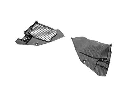 AutoTecknic Dry Carbon Engine Cowl Panel Trim Set - Toyota A90 Supra 2020-Up-Engine-Silicon Valley Bimmer