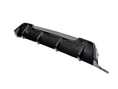 AutoTecknic Dry Carbon Extended-Fin Competition Rear Diffuser - G20 3-Series-Exterior-Silicon Valley Bimmer