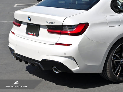 AutoTecknic Dry Carbon Extended-Fin Competition Rear Diffuser - G20 3-Series-Exterior-Silicon Valley Bimmer
