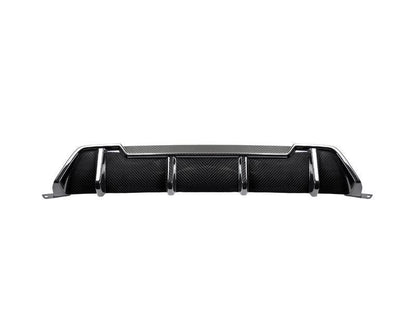 AutoTecknic Dry Carbon Extended-Fin Competition Rear Diffuser - G20 3-Series-Exterior-Silicon Valley Bimmer
