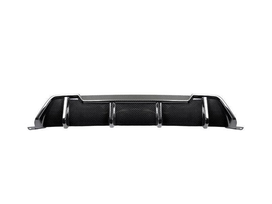 AutoTecknic Dry Carbon Extended-Fin Competition Rear Diffuser - G20 3-Series-Exterior-Silicon Valley Bimmer