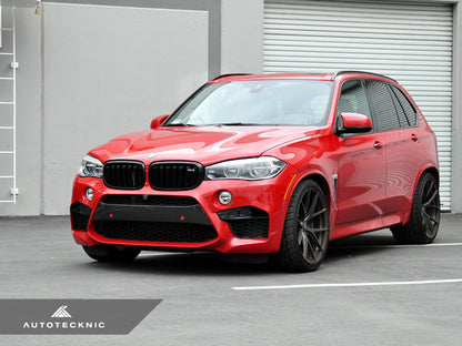 AutoTecknic Dry Carbon Fiber Bumper Trim - F85 X5M | F86 X6M-Exterior-Silicon Valley Bimmer