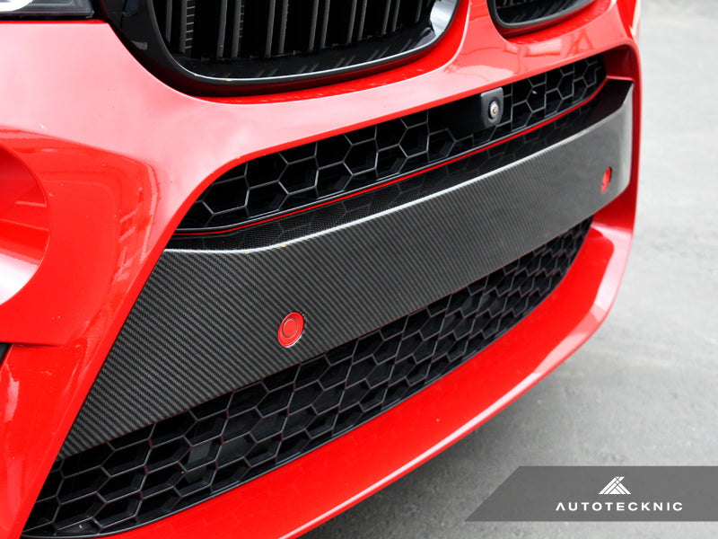 AutoTecknic Dry Carbon Fiber Bumper Trim - F85 X5M | F86 X6M-Exterior-Silicon Valley Bimmer