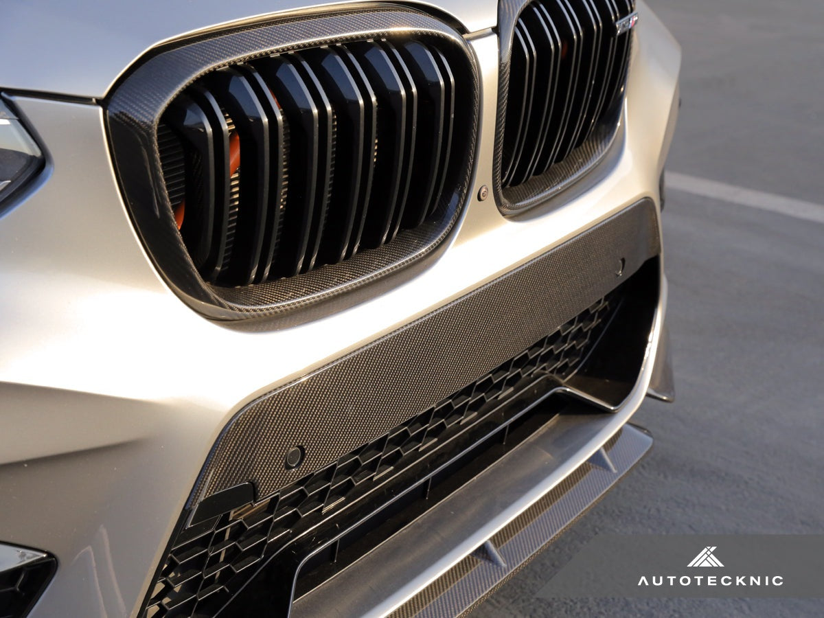 AutoTecknic Dry Carbon Fiber Bumper Trim - F97 X3M | F98 X4M Pre-LCI-Exterior-Silicon Valley Bimmer