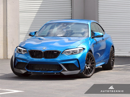 AutoTecknic Dry Carbon Fiber Center Front Lip - F87 M2 Competition-Exterior-Silicon Valley Bimmer