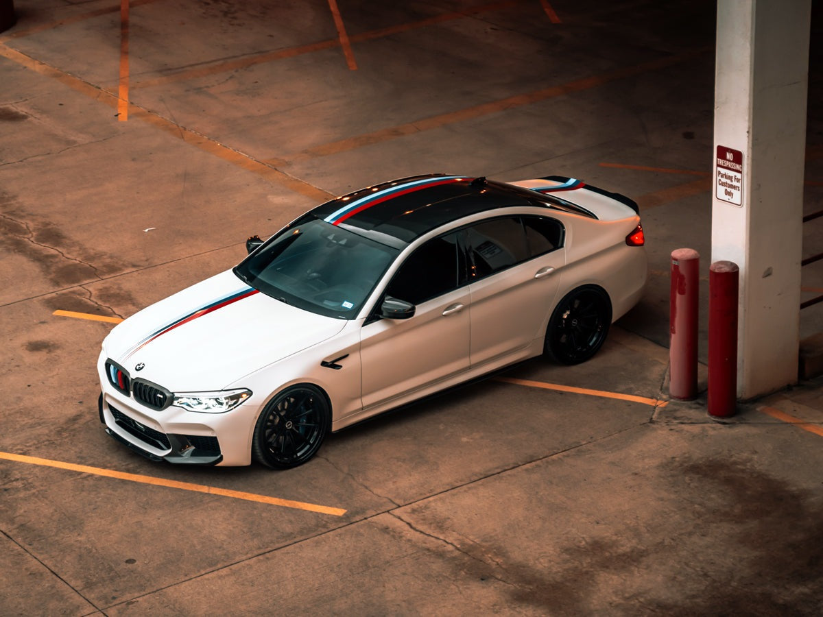 AutoTecknic Dry Carbon Fiber Center Front Lip - F90 M5 | F90 M5 Competition Pre-LCI-Exterior-Silicon Valley Bimmer