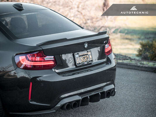 AutoTecknic Dry Carbon Fiber Competition Trunk Spoiler - F87 M2 | F22 2-Series-Exterior-Silicon Valley Bimmer
