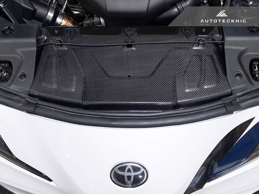 AutoTecknic Dry Carbon Fiber Cooling Shroud - A90 Supra-Exterior-Silicon Valley Bimmer