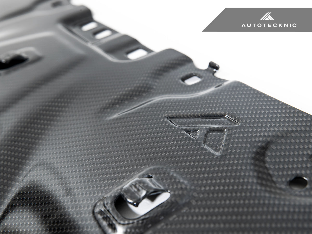 AutoTecknic Dry Carbon Fiber Cooling Shroud - F90 M5 | F91/ F92/ F93 M8-Exterior-Silicon Valley Bimmer