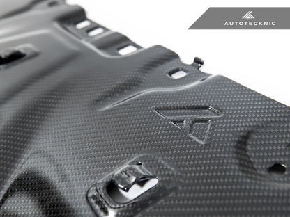 AutoTecknic Dry Carbon Fiber Cooling Shroud - F90 M5 | F91/ F92/ F93 M8-Exterior-Silicon Valley Bimmer