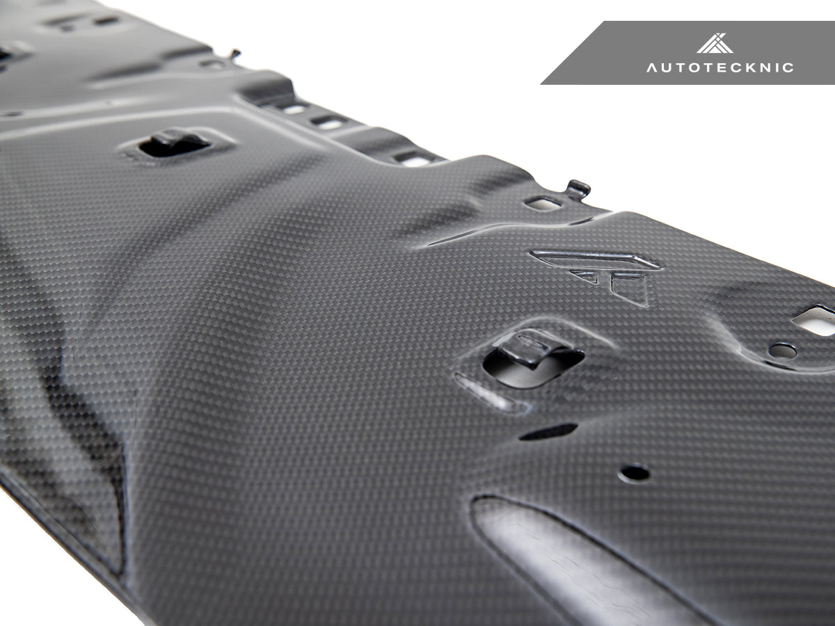 AutoTecknic Dry Carbon Fiber Cooling Shroud - F90 M5 | F91/ F92/ F93 M8-Exterior-Silicon Valley Bimmer