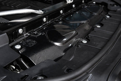 AutoTecknic Dry Carbon Fiber Cooling Shroud - F95 X5M | F96 X6M | G09 XM-Exterior-Silicon Valley Bimmer