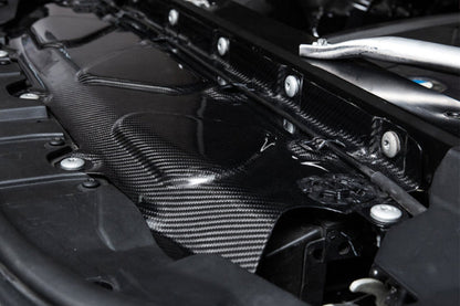 AutoTecknic Dry Carbon Fiber Cooling Shroud - F95 X5M | F96 X6M | G09 XM-Exterior-Silicon Valley Bimmer
