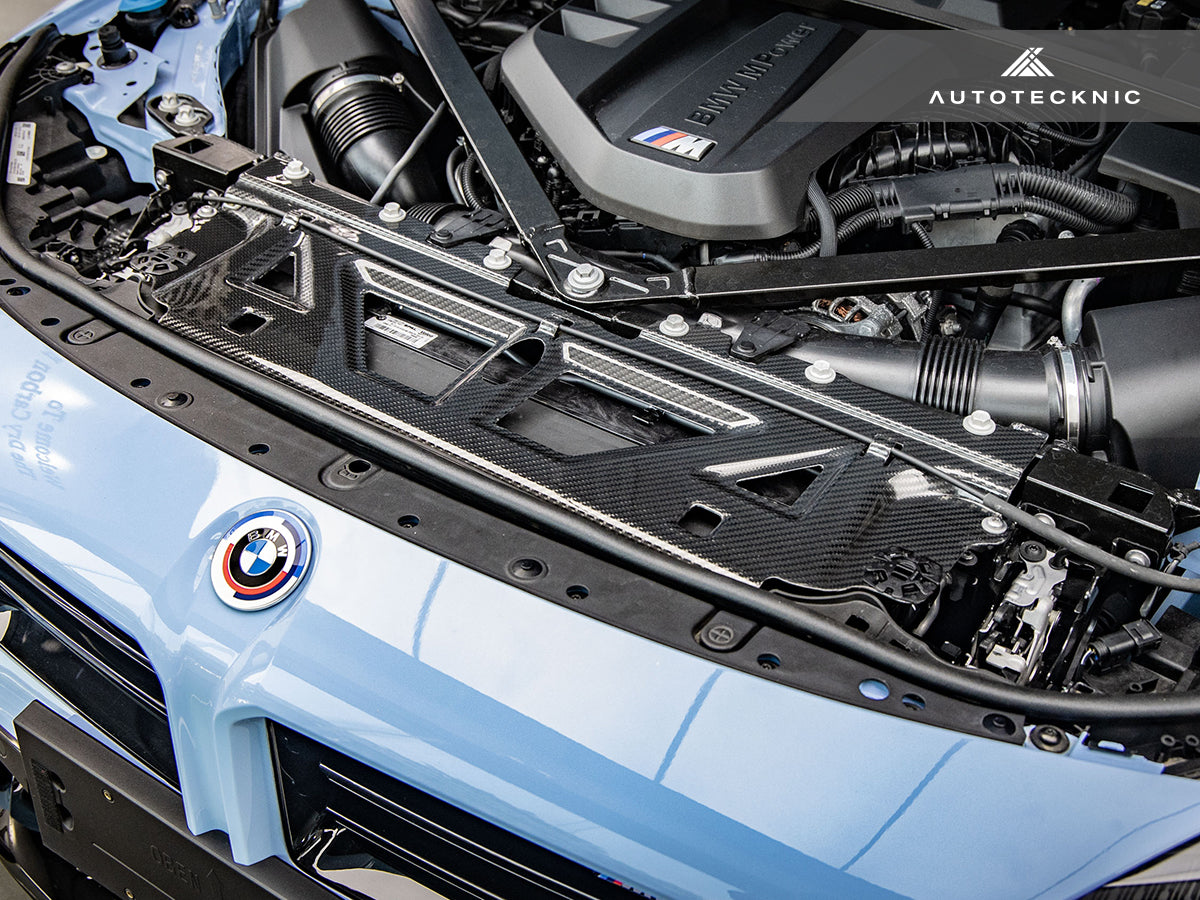 AutoTecknic Dry Carbon Fiber Cooling Shroud - G87 M2-Exterior-Silicon Valley Bimmer