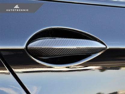 AutoTecknic Dry Carbon Fiber Door Handle Trims - F10 5-Series | F06/ F12/ F13 6-Series | F01 7-Series-Exterior-Silicon Valley Bimmer
