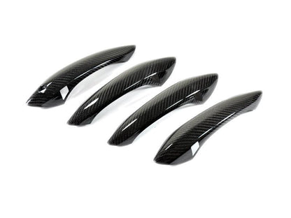 AutoTecknic Dry Carbon Fiber Door Handle Trims - F10 5-Series | F06/ F12/ F13 6-Series | F01 7-Series-Exterior-Silicon Valley Bimmer