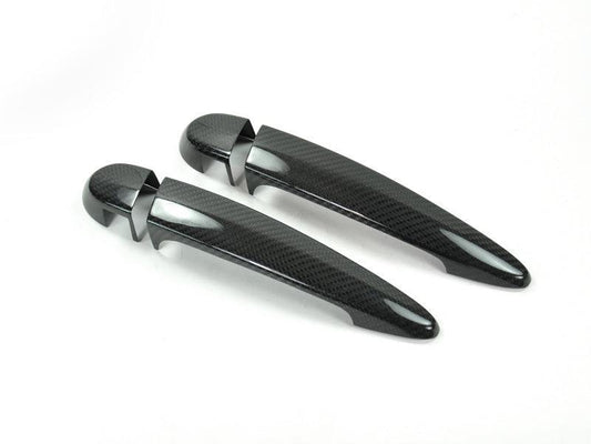 AutoTecknic Dry Carbon Fiber Door Handle Trims - F80 M3 | F82/ F83 M4-Exterior-Silicon Valley Bimmer