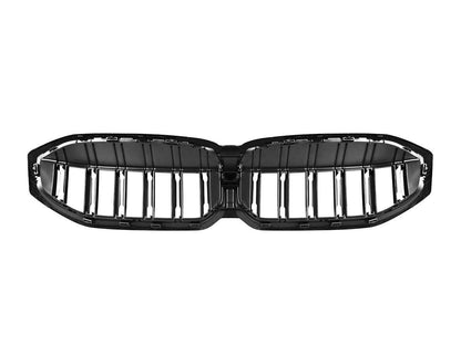 AutoTecknic Dry Carbon Fiber Dual-Slat Front Grille - G20 3-Series LCI-Exterior-Silicon Valley Bimmer