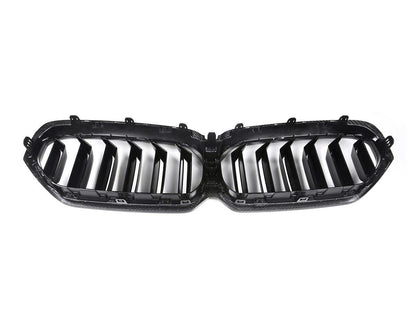 AutoTecknic Dry Carbon Fiber Dual-Slats Front Grilles - G30 5-Series LCI-Exterior-Silicon Valley Bimmer