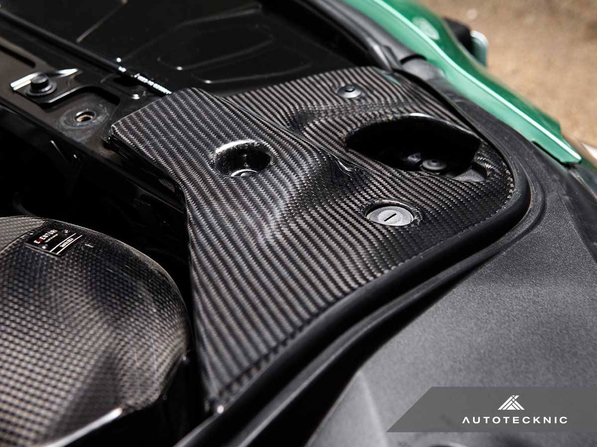 AutoTecknic Dry Carbon Fiber Engine Bay Trim - A90 Supra-Exterior-Silicon Valley Bimmer