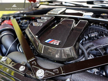 AutoTecknic Dry Carbon Fiber Engine Cover - G87 M2-Exterior-Silicon Valley Bimmer