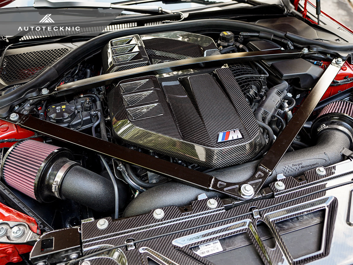 AutoTecknic Dry Carbon Fiber Engine Cover - G87 M2-Exterior-Silicon Valley Bimmer