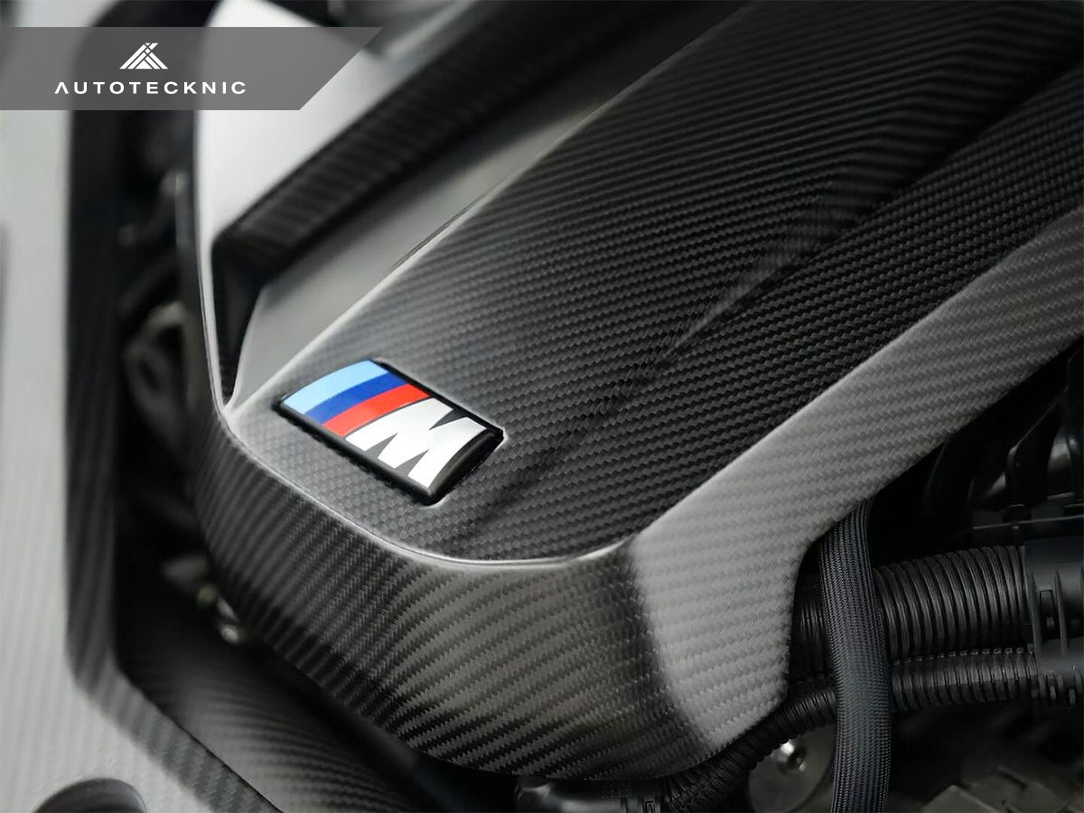AutoTecknic Dry Carbon Fiber Engine Cover - G87 M2-Exterior-Silicon Valley Bimmer